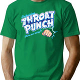 Throat Punch Minimalist Graphic T-Shirt - Unisex Streetwear Tee - Green