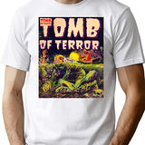 Tomb Of Terror No.16 T-Shirt for Men & Women, T-Shirts Graphic Tee - White