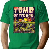 Tomb Of Terror No.16 T-Shirt for Men & Women, T-Shirts Graphic Tee - Green