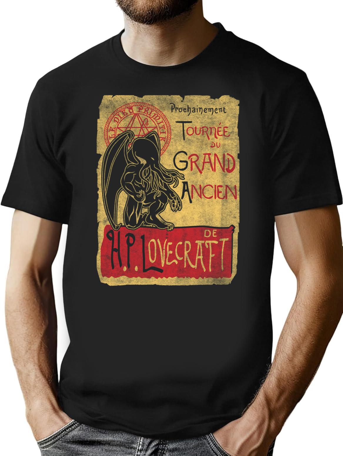 Tournee Du Grand Ancien T-Shirt for Men & Women, T-Shirts Graphic Tee - Black