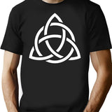 Triquetra Power Of Three T-Shirt for Men & Women, T-Shirts Graphic Tee - Black