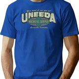 Uneeda Medical Supply 1985 T-Shirt for Men & Women, T-Shirts Graphic Tee - Blue