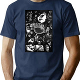 Universal Horror T-Shirt for Men & Women, T-Shirts Graphic Tee - Navy