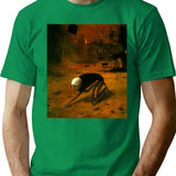 Untitled (Creature) By Zdzisaw Beksiski T-Shirt for Men & Women, T-Shirts Graphic Tee - Green