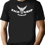 Vice Grip Garage (3) Minimalist Graphic T-Shirt - Unisex Streetwear Tee - Black
