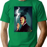 Vincent Price T-Shirt for Men & Women, T-Shirts Graphic Tee - Green