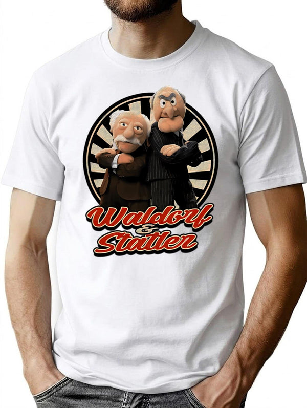 Vintage 80S Funny T-Shirt for Men & Women, T-Shirts Graphic Tee - White