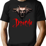 Vintage Dracula Movie T-Shirt for Men & Women, T-Shirts Graphic Tee - Black