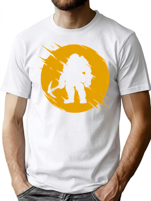 Vintage Game Pc Gaming Retro Classic Scifi Mystery Scary 72 Minimalist Graphic T-Shirt - Unisex Streetwear Tee - White