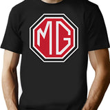 Vintage Mg Logo T-Shirt for Men & Women, T-Shirts Graphic Tee - Black