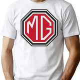 Vintage Mg Logo T-Shirt for Men & Women, T-Shirts Graphic Tee - White
