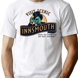 Visit Scenic Innsmouth T-Shirt for Men & Women, T-Shirts Graphic Tee - White