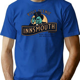 Visit Scenic Innsmouth T-Shirt for Men & Women, T-Shirts Graphic Tee - Blue