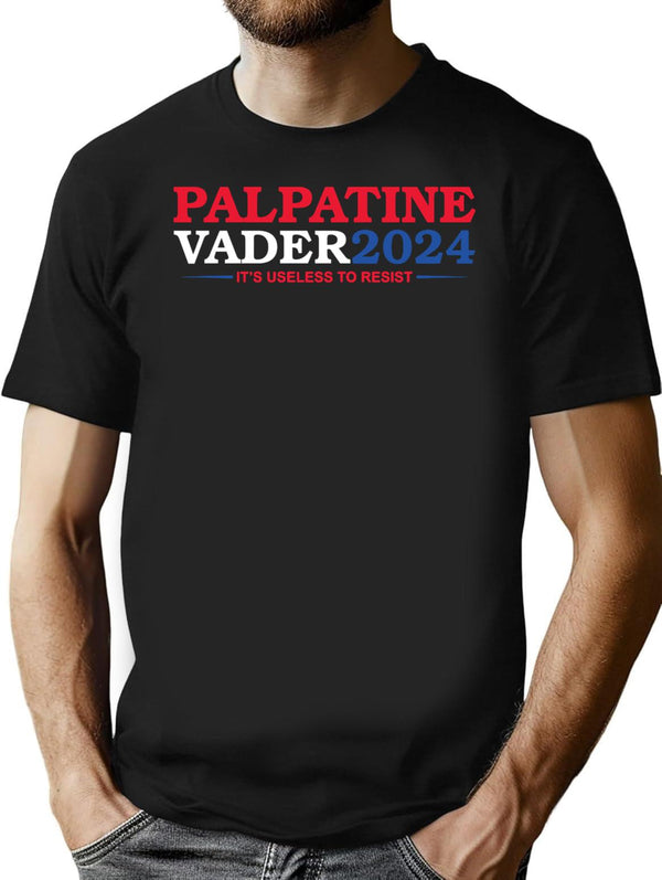 Vote Palpatine Vader 2024 Premium Heavyweight Cotton T-Shirt - Black