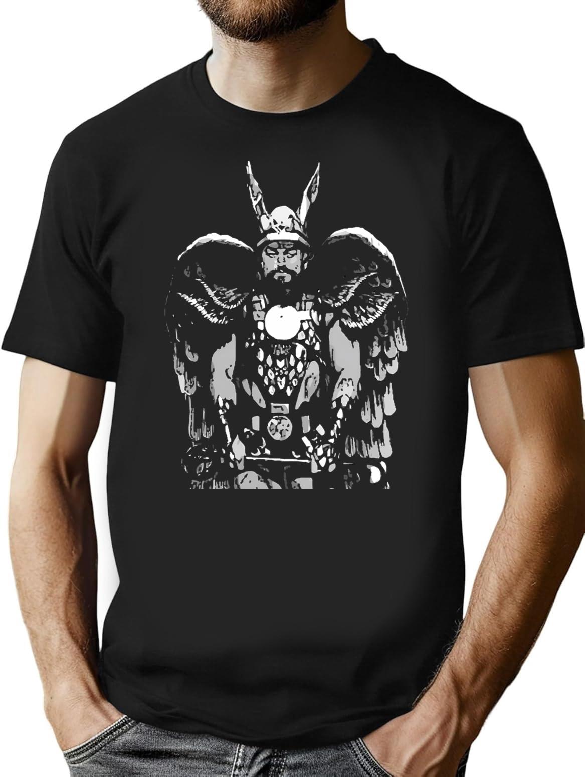 Vultan T-Shirt for Men & Women, T-Shirts Graphic Tee - Black
