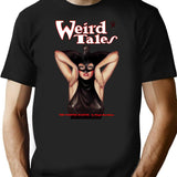 Weird Tales - Vintage Pulp Cover Art - Beautifully Restored T-Shirt for Men & Women, T-Shirts Graphic Tee - Black