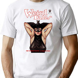 Weird Tales - Vintage Pulp Cover Art - Beautifully Restored T-Shirt for Men & Women, T-Shirts Graphic Tee - White
