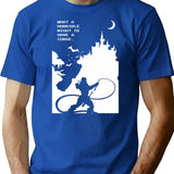 What A Horrible Night To Have A Curse T-Shirt for Men & Women, T-Shirts Graphic Tee - Blue