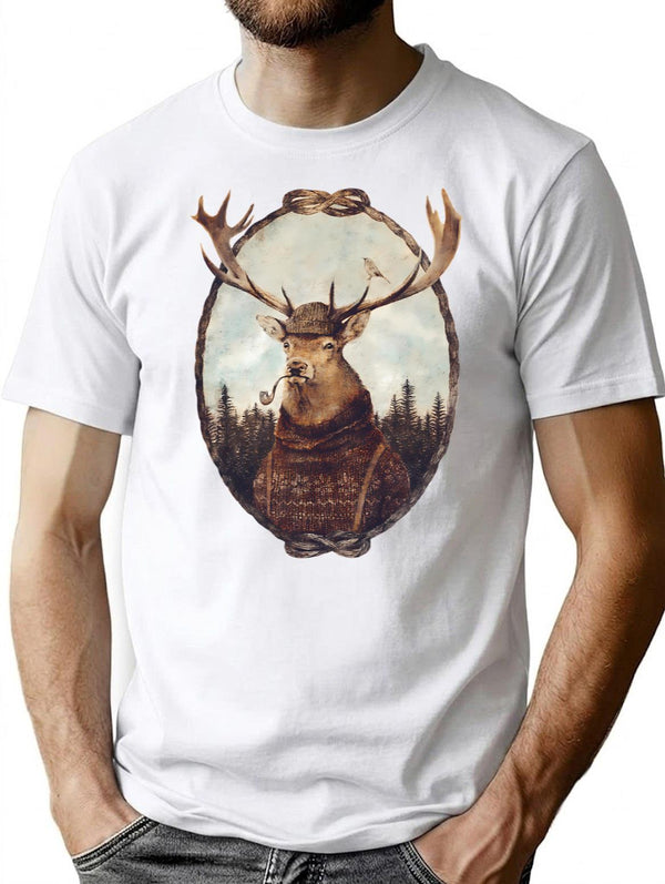 Wild Thinking Ii T-Shirt for Men & Women, T-Shirts Graphic Tee - White