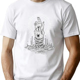 Winya No. 116 T-Shirt for Men & Women, T-Shirts Graphic Tee - White