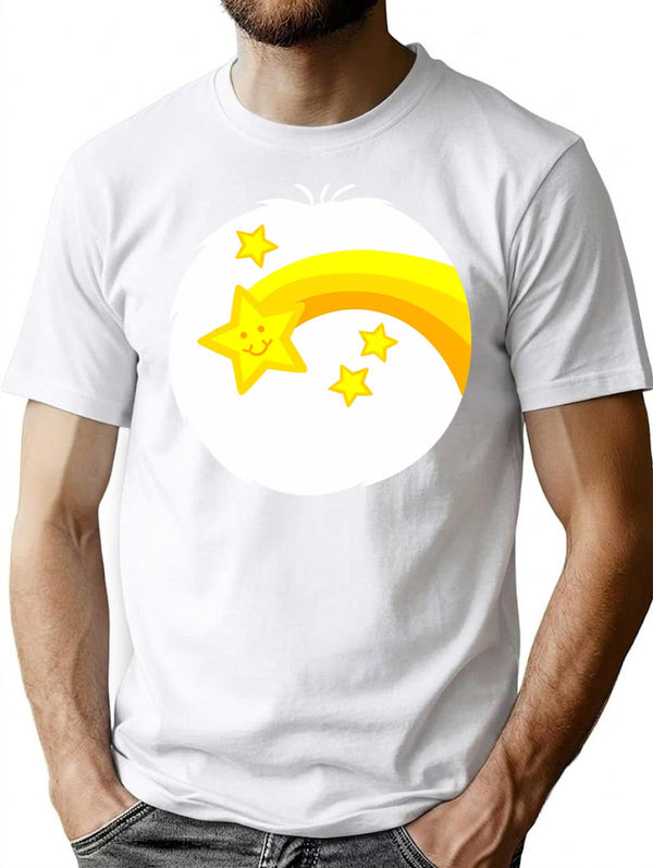 Wish Bear Funny Halloween Bear Costume Gift T-Shirt for Men & Women, T-Shirts Graphic Tee - White