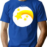 Wish Bear Funny Halloween Bear Costume Gift T-Shirt for Men & Women, T-Shirts Graphic Tee - Blue