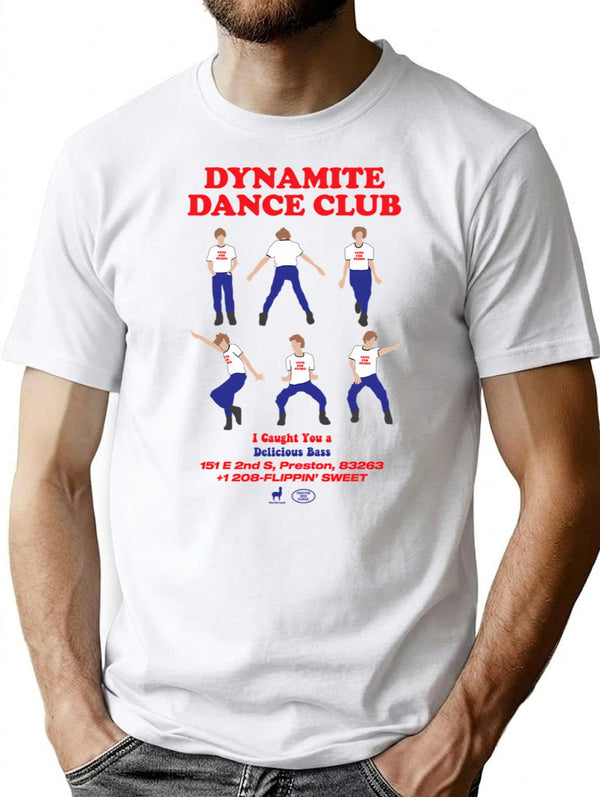 Women Men Napoleon Beautiful Model Dynamite Dance Club Retro Vintage T-Shirt for Men & Women, T-Shirts Graphic Tee - White