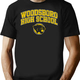 Woodsboro High School T-Shirt for Men & Women, T-Shirts Graphic Tee - Black