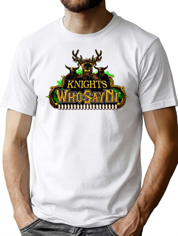 World Of Ni-Craft T-Shirt for Men & Women, T-Shirts Graphic Tee - White