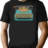 Writer'S Block T-Shirt for Men & Women, T-Shirts Graphic Tee - Black