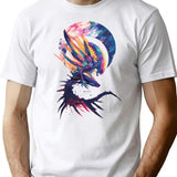 Xenomorph From Alien And Romulus T-Shirt for Men & Women, T-Shirts Graphic Tee - White