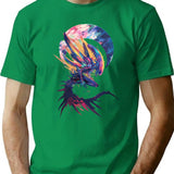 Xenomorph From Alien And Romulus T-Shirt for Men & Women, T-Shirts Graphic Tee - Green