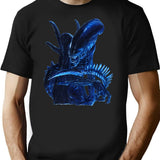 Xenomorph T-Shirt for Men & Women, T-Shirts Graphic Tee - Black