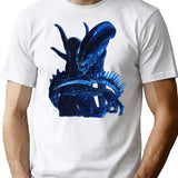 Xenomorph T-Shirt for Men & Women, T-Shirts Graphic Tee - White
