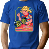 You Can Learn Sewing T-Shirt for Men & Women, T-Shirts Graphic Tee - Blue