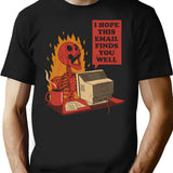 You Got Mail T-Shirt for Men & Women, T-Shirts Graphic Tee - Black