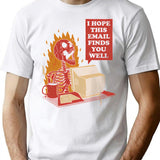 You Got Mail T-Shirt for Men & Women, T-Shirts Graphic Tee - White