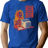 You Got Mail T-Shirt for Men & Women, T-Shirts Graphic Tee - Blue