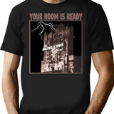 Your Room Is Ready - Hollywood Tower Hotel T-Shirt for Men & Women, T-Shirts Graphic Tee - Black