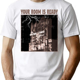 Your Room Is Ready - Hollywood Tower Hotel T-Shirt for Men & Women, T-Shirts Graphic Tee - White