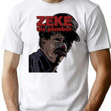 Zeke The Plumber T-Shirt for Men & Women, T-Shirts Graphic Tee - White