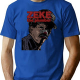 Zeke The Plumber T-Shirt for Men & Women, T-Shirts Graphic Tee - Blue